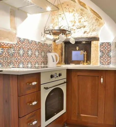 Charming Stone Corner House La Canea